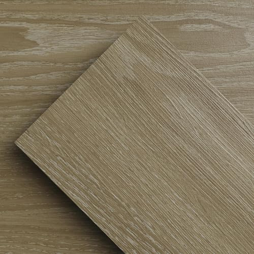 ATOPOSE Vinyl Bodenbelag | Selbstklebende Bodenplanken Holz-Effekt | 6×36 36 pcs Wasserdicht für Küche Bad Schlafzimmer Büro (5.02m²,Neue Western Eiche)