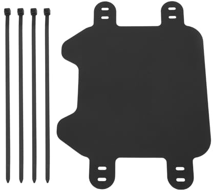 EMSea 1 Satz Motorrad Front Nummernschild Motorrad Schwarz Front Kunststoff Nummernschildabdeckung Kompatibel mit Sur-Ron Light Bee X Lbx Ebike