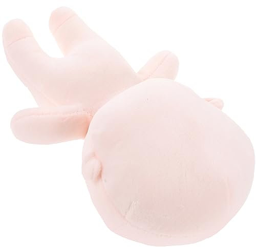 Abaodam Plüschpuppe Leeren Humanoiden Stofftier Für Junge Mädchen DIY Puppe Aus Hochwertigem Material Zum Selbermachen Und Anziehen