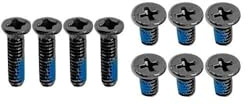 Gintai Vis 10pcs pour ASUS Vivobook Flip 14 TM420 TM420IA TP420 TP420IA TP420UA châssis Ordinateur Portable Housse de Base Fixation Screws