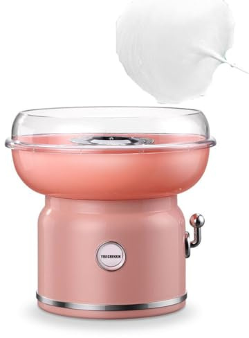YIGECHENXIN Children's Cotton Candy Machine 500W/50HZ DIY Small Quick Sugar Production Suitable for Children And Adults,Blue