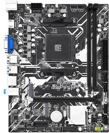 Compatibilità Scheda Madre Da Gioco Fit For JINGSHA A320 MK AM4 Supporta Memoria DDR4 64 GB Nvme M.2 USB 3.0 SATA3. CPU Desktop A Doppio Canale