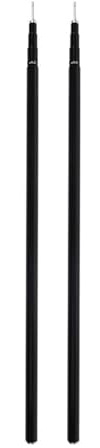 LSYHHXC Pali per Vele Ombreggianti 2 Pali for Tende in Lega di Alluminio da 2,6 m, 4 sezioni, telescopici, for Feste di Matrimonio, Campeggio all'aperto
