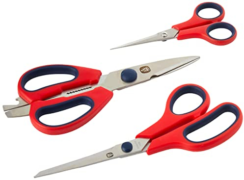 Spear & Jackson SCISSORS3PS Jeu de 3 pièces de ciseaux