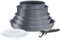 Tefal Ingenio Batterie de cuisine 8 p, Induction, Revêtement antiadhésif, Empilable, Poêles et casseroles + poignée amovible, Compatible lave-vaisselle, Fabriqué en France, Natural On L7669802