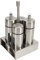 Oil and Vinegar Dispenser Set, Stainless Steel Oil and Vinegar Salt Pepper Cruet Bottle Set Seasoning Storage Set with Base