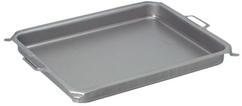 Stahlpfanne für 3-flammigen Gastrobräter 63,5x51,5 cm Made in Germany | Rechteckige Pfanne, Made in Germany, für Gasbräter, Gasgrills und Outdoor-Küchen, aus 2,75 mm starkem Stahlblech