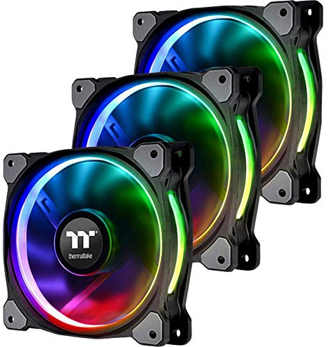 Thermaltake Riing Plus 14 RGB LED (mit Software, 3er Set) Gehäuselüfter