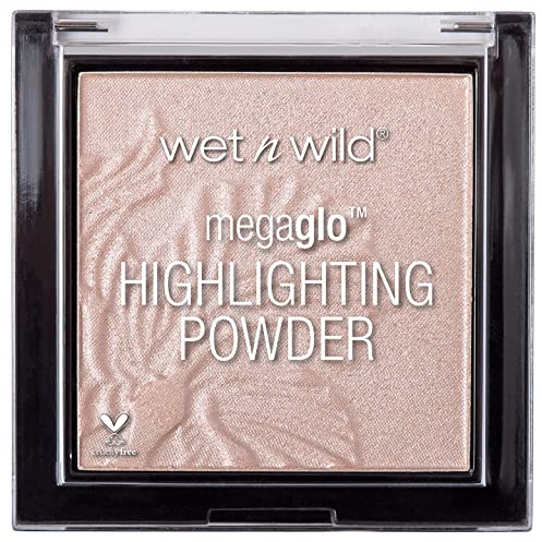 Wet n Wild – POUDRE MEGAGLO HIGHLIGHTING POWDER – Texture confortable – Teint lumineux - Teinte blossom glow - 100% Cruelty Free