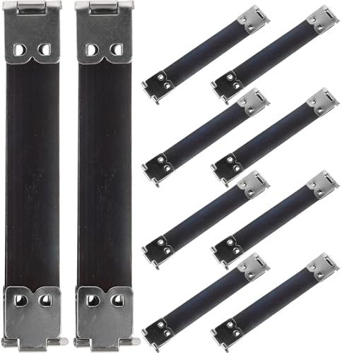 SUPVOX 10 Pezzi Chiusura a Clip in Metallo 8Cm Per Portamonete E Borse Accessori Fai Da Te Per Realizzare Borsette E Portamonete Materiale Di Alta Qualità