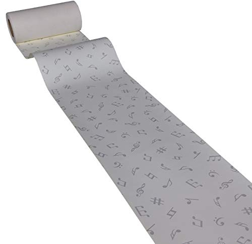JUNOPAX Papier Tischläufer 50m x 0,20m Noten