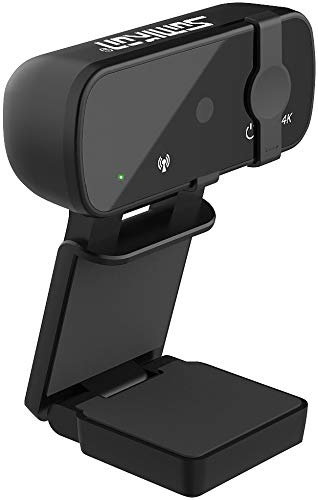 Somikon Webcam USB 4K autofocus avec Cache