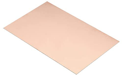 PATIKIL FR4 Dubbelsidig kopparklädd 180 x 120 x 0,8 mm PCB laminat kretskort