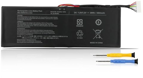 K KYUER 28Wh PA5209U-1BRS Laptop Akku für Toshiba Satellite L10-B L10-C Radius 11 L10W-B L10W-C L15W-B CL10W-B CL10W-C CL15T-B CL15T-B1204X L10W-B-101 L10W-B-102 L10W-C2019 L10W-C-108 L10W-C-10C