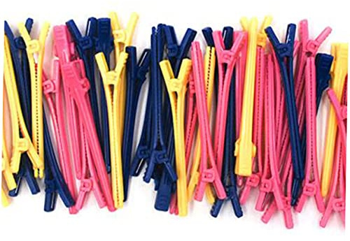 Beaupretty 1 Scatola / 50 Pezzi Fermagli Per Neri Fermagli Per Donna Per A Becco D'Anatra Per In Plastica o Per