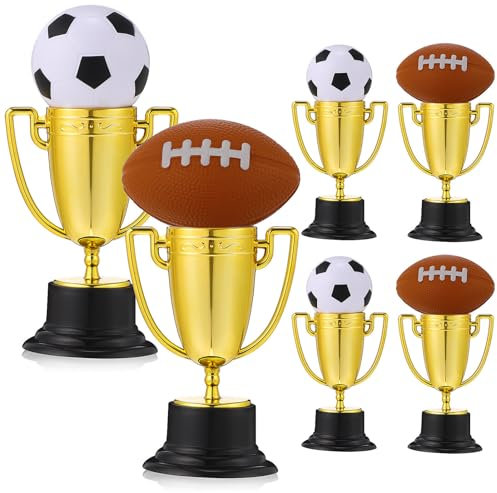 BESPORTBLE Mini Coppa per Bambini E Bambine Medaglie Giocattolo per Bambini E Bambine per Feste di Gara