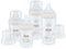 NUK Perfect Match Baby Bottles Set | 3+ Months | Adapts to Baby's Palate | Temperature Control | Anti Colic Vent | 150 ml & 260 ml | BPA-Free | Silicone Teats | Rainbow | 4 Count