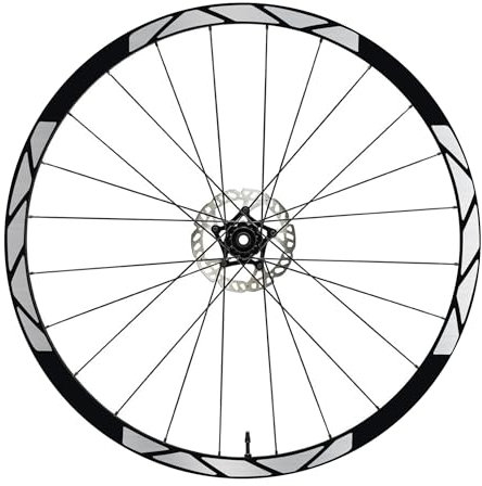 DualColorStampe Aufkleber Felgen MTB 26 - 27,5 - 28-29 Zoll Rad Fahrrad MTB Bike Sticker Felgen COD. B0012 (Silber 90)