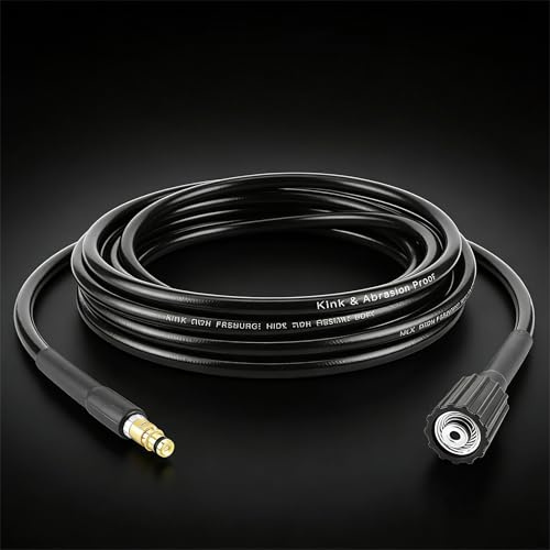 Tubo per Lavaggio Auto ad Alta Pressione 40MPa/5800PSI Gomma Flessibile per Karcher K2 Accessori per Pulizia