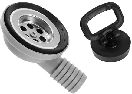 Ensemble évacuation évier de Camping Drain d'évier de Camping 50 mm Vidange d'évier de Camping pour Caravane Camping-Car Caravane Bateau