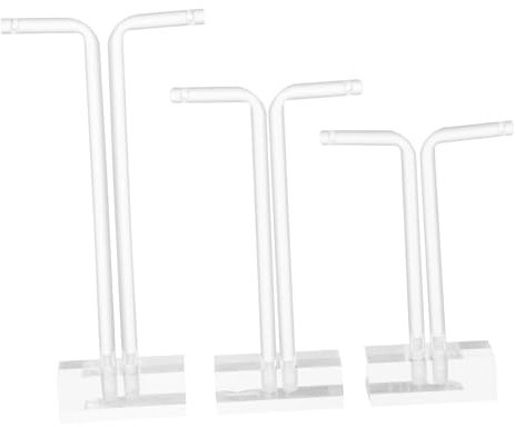 TINEASUR 3 Stücke Ohrringe Display-ständer Schmuck Organizer Ohrring Halter Rack Organizer Rack Ohrringe Ständer Gestelle Standfuß Aufbewahrung Verarbeitung