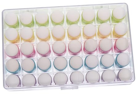 JEWEDECO 1 Satz Graffiti- Kinder Briefmarken Fingermalschwamm Schwamm Kinder bastelset basteln für Kinder Spielzeug Finger Stempelkissen Fingerabdeckung ziehen Plastik