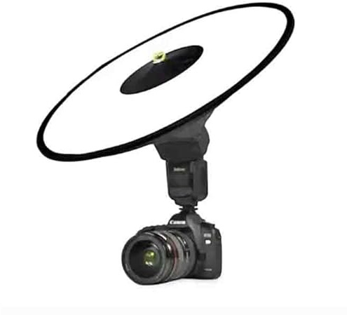 44CM DIFFUSORE FLASH SOFTBOX RIFLETTORE CIRCOLARE ritratto diffuser macro compatibile con NIKON SPEEDLIGHT SB-700 SB-910 SB-900 SB-5000 SB-500 SB-800 CANON SPEELITE 430EX II III 470EX 580EX