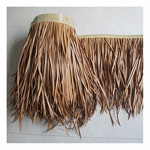 Rollo de paja mexicana Tiki Hut para techos de paja para decoración de techos de paja de palma, valla de techo de fiesta, 0,5 x 1 m
