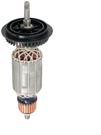 HomeVortex Gruppo rotore motore filo di rame per Bosch GWS6-100 Smerigliatrice angolare, pezzo di ricambio per attrezzature da officina, componenti per utensili elettrici, 160 mm