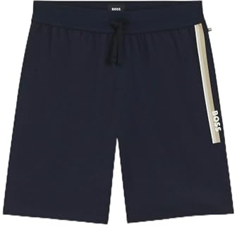 BOSS Loungewear-Shorts Aus Baumwoll-Terry Mit Logo-Print