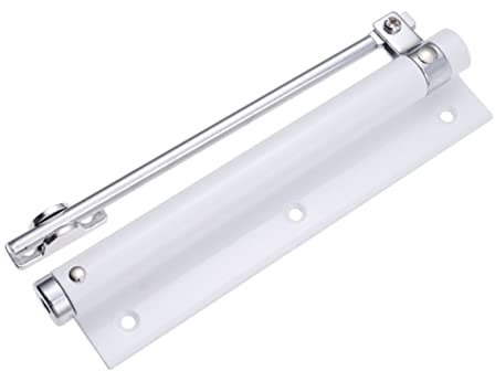 HONITANO Automatischer Türschließer 35 Kg Tragkraft Aluminium Verstellbar Mit Verdecktem Scharnierpuffer Für Holztüren Innentüren Hausgebrauch