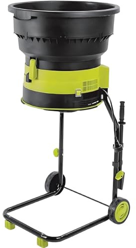 AiODiO Electric Garden Leaf Mulcher Shredder, Cordless Electric Leaf Shredder, Bladeless Design,Electric Leaf Mulcher Bladeless ， 8000RPM Motor. Nopowerline