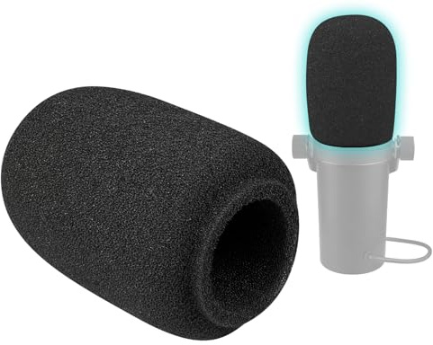 SOULWIT Poppfilter für Shure SM7B/SM7dB – Birnenform | Windschutz für SM7B/SM7dB (Modell RK345/RK345B)