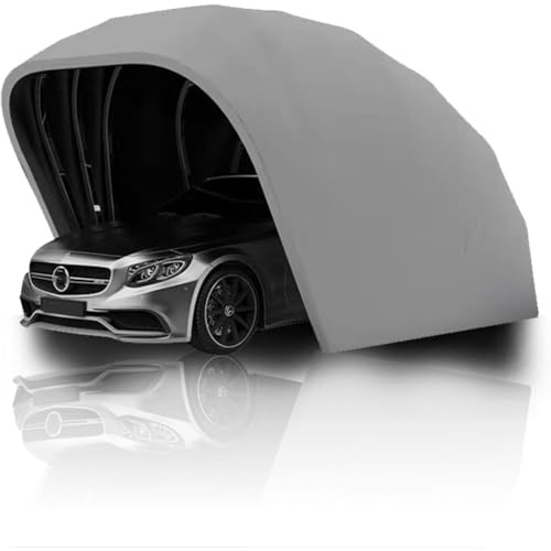Auvent de voiture robuste en acier inoxydable – Abri rétractable durable pour voiture, tente d'extérieur portable