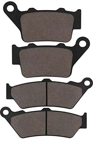 Cyleto Plaquettes de Frein Avant et Arrière pour Honda CB500 CB 500 1997-2003 NX 500 Dominator 1997-1999 FX 650 Vigor 1999-2003 NX 650 Dominator 650 1997-1999
