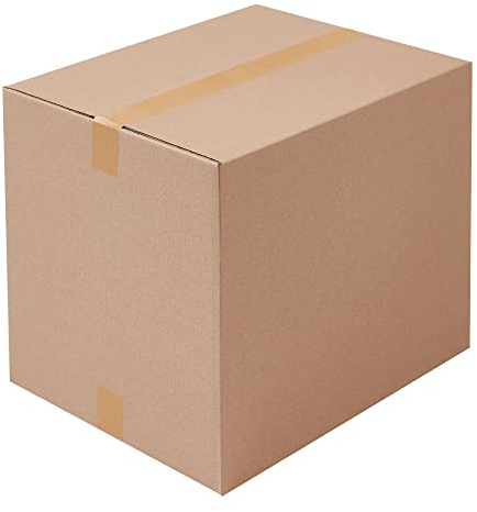 BB-Verpackungen 60x Faltkartons 430x310x300/200mm 1-wellig braun (60 Stück)| Großer Versandkarton, ideal als Warensendung, DHL Paket, GLS/DPD L-Paket