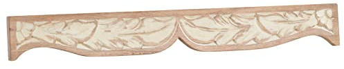 Woodkings® Handtuchhalter Delhi Echtholz massiv 85cm Handtuchstange Wandmontage Massivholz Badmöbel