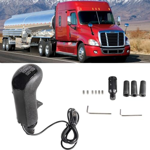 Mulcort USB Truck Simulator Shifter, Schaltknauf Ersatz für Logitech G29 G27 G25 G920, Schaltknauf für ATS & ETS2 Spiele AI PC