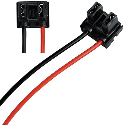 L & P Car Design 1x H7 Lampen Stecker Fassung Sockel Lampenfassung Lampensockel Lampenstecker PX26d mit Kabel für Lampen Glühlampen Glühbirnen