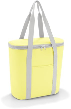 reisenthel thermoshopper Kühltasche für den Einkauf oder das Picknick mit 2 Trageriemen Aus wasserabweisendem Material, Couleur:lemon ice