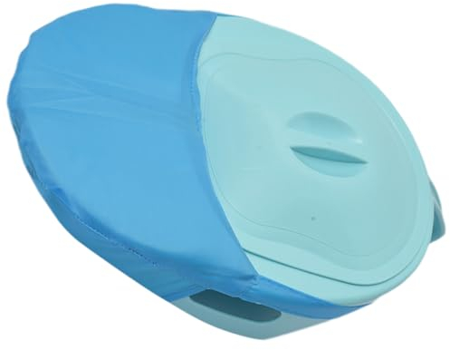 Gatuida Pflegebettpfanne Kunststoff Mit Deckel Und Bezug Stabile Bruchsichere Urinal-bettpfanne Für Ältere Senioren Bettlägerige Patienten Und Frauen Leicht Kompakt Tragbar Für Zuhause Und