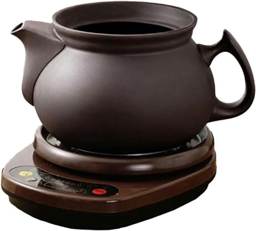 Chinese Medicine Pot Kettle Health Pot, 500W Automatic Herbal Medicine Cooker, Electric Ceramic Herb Tea Maker,for Herbs within 450G-1PC