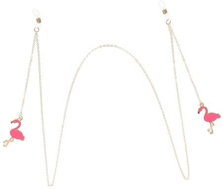 WRITWAA 3stücke Stylische Flamingo Brillenkette Einzigartige Dekoration Für Sonnenbrillen Und Partybrillen Modisches Accessoire Für Feiern Langlebig Und Vielseitig Einsetzbar Für