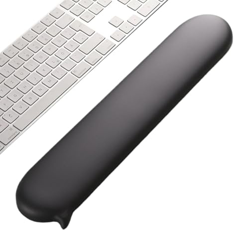 Handgelenkruhe - 15,75 x 3,35 Zoll bequemes Ellbogenpad für Tastatur, waschbares ergonomisches Kissen mit Nicht -Slip -Basis, Schreibtischzubehör zum Eintippen, Computerarbeiten, Zuhause oder Bürogebr