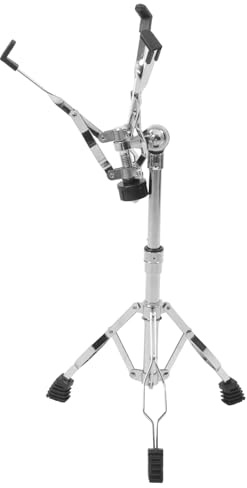 minkissy Verstellbarer Snare Drum Ständer aus Metall Tragbarer und Stabiler Trommelhalter für Percussion Leicht für Auftritte und Übungszwecke