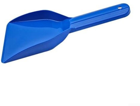 Raschietto per ghiaccio compatto per rimuovere il ghiaccio in frigorifero e la neve dell'auto, progettato con manico ergonomico antiscivolo per uno sbrinamento efficace e sicuro (blu)