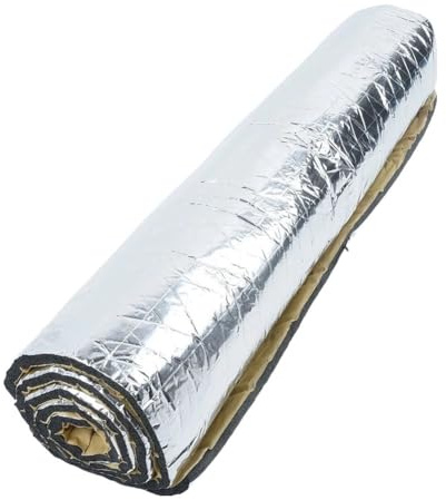 Isolant Phonique Tapis insonorisants for voiture, 3 pièces, isolation thermique et phonique, en coton, for capot automobile, porte, 100x40cm, 5mm