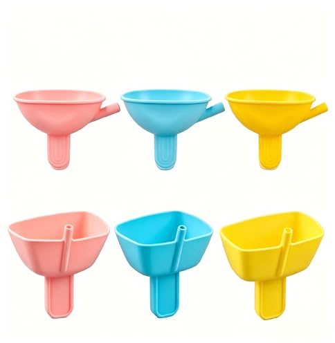 6Pcs Silicone Ice Lolly Holder, Anti Drip Ice Cream Holder with Straw, Reusable Ice Pop Holders for Kids Summer Home Party