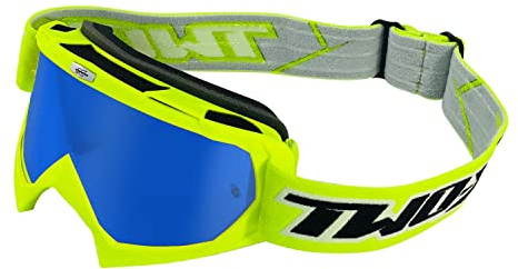 TWO-X Cross-Brille - Motocross-Brille - Kratzfeste Motorrad-Brille - Enduro & Downhill - Modell Race