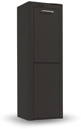DON HIERRO - Poubelle cuisine de tri sélectif CUBEK, 2 compartiments de 20 litres.-Noir